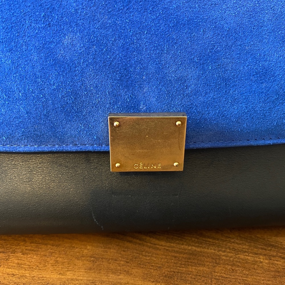 Celine Tri-color Trapeze Bag - Picture 3 of 6